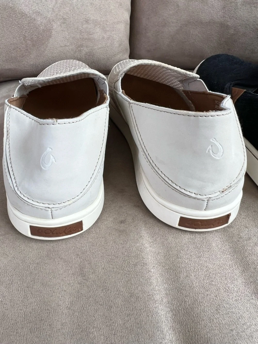 Lot of 2-Size 8.5 Olu Kai Loafers - Picture 4 of 11